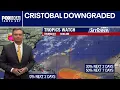 Cristobal downgraded