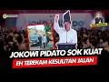 Lagu Alifurrahman: JOKOWI PIDATO SOK KUAT, EH TEREKAM KESULITAN JALAN