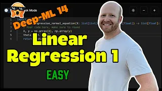 Deep-ML 14 Linear Regression With Normal Equation