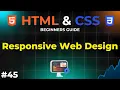 Exploring Responsive Web Design in CSS HTML and CSS Beginners Guide IMS Coding