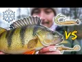 Download Lagu Dropshot vs Jig Head *Winter Edition* ❄️ - WHAT WORKS BEST FOR PERCH (Challenge) | Team Galant