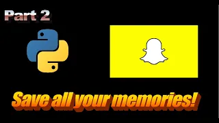 How to Merge Downloaded Snapchat Memories with Python Part 2