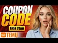 Temu Coupon Code 2026 Get FREE 100 Coupon Bundle Now