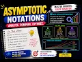 Lecture 8 Asymptotic Notations Time Complexity Explained Algorithm Complexity Analysis DSA
