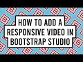 How to Add a Responsive in Bootstrap Studio