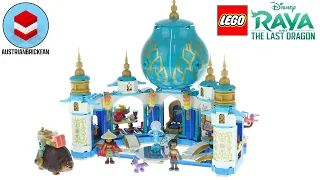 Lego Disney 43181 Raya and the Heart Palace - Lego Speed Build Review