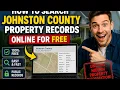 How to search Johnston County property records online for free