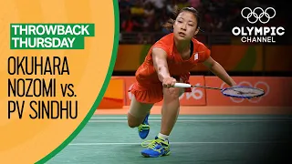 Download Okuhara Nozomi vs. PV Sindhu - Women's Badminton Semi-Final at Rio 2016 | Throwback Thursday MP3