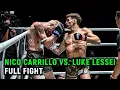Lagu Total DOMINANCE 💪 Nico Carrillo vs. Luke Lessei | Muay Thai Full Fight