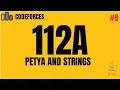 Codeforces 112A - Petya and Strings Java Solution