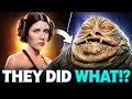What Really Happened Between Jabba and Princess Leia