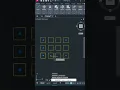 Rectangular Array in Autocad