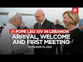 Pope Leo XIV in Lebanon: Arrival and Official Welcome in Beirut | November 26, 2025