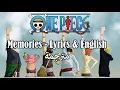 Download Lagu One Piece - Memories after 17 years Lyrics + English Translation | مترجمة