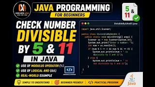 Java Program to Check Whether a Number is Divisible by 5 and 11