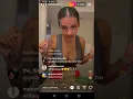 Malu Trevejo Instagram Live 22