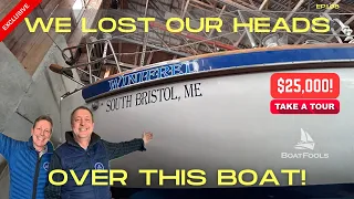 A GORGEOUS and RARE Sailboat for Sale at $25,000! One of Only 23 Vineyard Vixen 34s Ever Built. SOLD