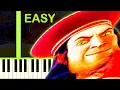 RUSH E - EASY Piano Tutorial