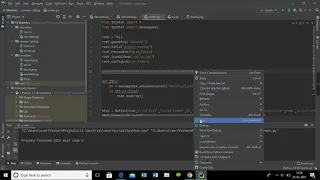 how to do how re effect and exit function in python