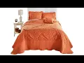 Best bedspreads BrylaneHome Amelia Bedspread Full Deep Amber