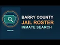Quick Guide Barry County Jail Booking Inmate Search Missouri