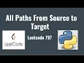 Leetcode 797 All Paths From Source to Target