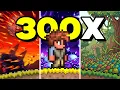 I Played 100 of Terraria Calamity With 300X Spawn Rates It Took Everything