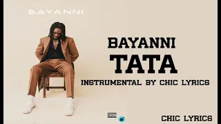 Bayanni Tata Instrumental From Mavin Records 