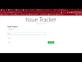 issue tracker backend project 2023