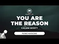 Download Lagu You Are The Reason - Calum Scott (Piano Karaoke)