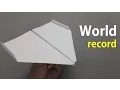 Download Lagu How to fold the world record paper airplane