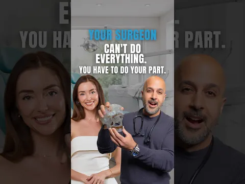 Your Surgeon Can't Do Everything. You Have to Do Your Part.