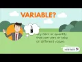 A181 SQQS1013 C12 HOW TO DEFINE VARIABLES OF INTEREST OF A STUDY