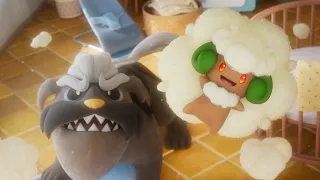 Animasi Resmi "Whimsicott Iseng dan Mabosstiff yang Menghalanginya"【POKÉTOON】