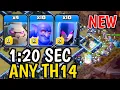 Th14 Golem Bowler Witch Attack With 10 Zap Spell Best Th14 Attack Strategy in Clash of Clans