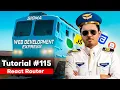 React Router Routing in React Sigma Web Development Course - Tutorial