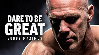 dare to be great powerful motivational speech video featuring bobby maximus 