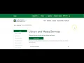 CGCC Library Website Tutorial