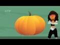 Children Cartoon Nursery Rhymes | This Is The Way We Carve A Pumpkin Rhymes With Lyrics
