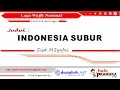 Download Lagu INDONESIA SUBUR + Lirik ( Lagu Wajib Nasional Ciptaan M Syafei)