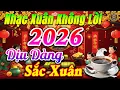 Lagu LK Hòa Tấu Nhạc Xuân Không Lời Hay Nhất 2026 | Hòa Tấu Guitar Cổ Điển, Mở Nhạc Này Cả Xóm Mê Tít