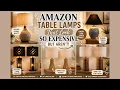 AMAZON TABLE LAMPS THAT LOOK LUXURY Cozy Modern Designer Inspired Lighting Finds