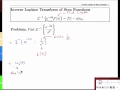 Week 7-5 Inverse Laplace of Step Functions