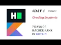 Grading Students HackerRank in Kotlin