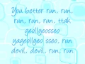 Lagu Run Devil Run Lyrics - SNSD