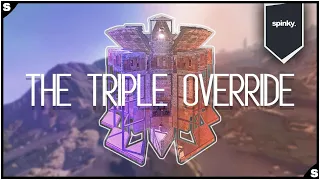 The Triple Override - TRIO Bunker Base - Simple and Defendable - Wide Gaps - Rust Base Designs 2021