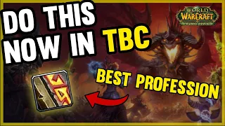 Enchanting is The Best Profession in TBC to Make GOLD Fast