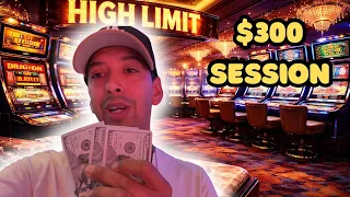 300 in the High Limit Room at Morongo With the Wifey
