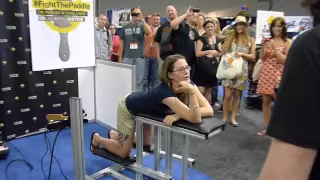 SXSW Unlimited Justice Paddling Booth
