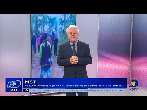 MST: “a quem interessa expandir invasões sem reagir à altura da lei e da ordem?"